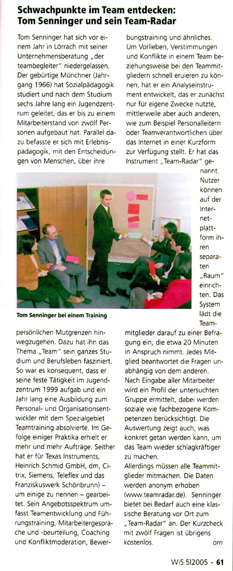 Artikel IHK Magazin